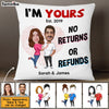 Personalized Couple Caricature Pillow AG32 30O53 1