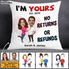 Personalized Couple Caricature Pillow AG32 30O53 1