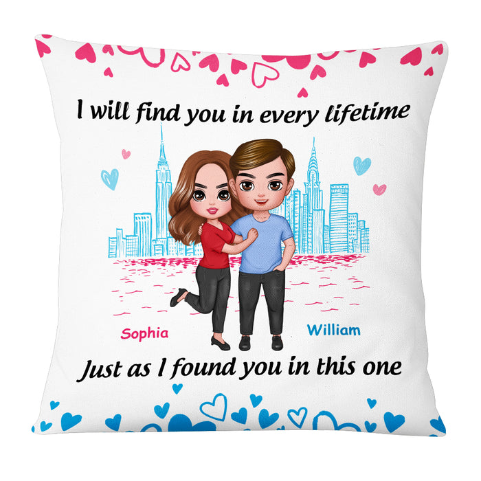Personalized Couple Together Pillow AG31 23O53 1