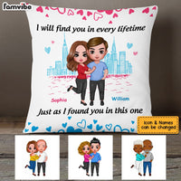 Personalized Couple Together Pillow AG31 23O53 thumb 1