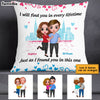 Personalized Couple Together Pillow AG31 23O53 1