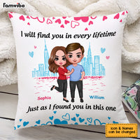 Personalized Couple Together Pillow AG31 23O53 thumb 1