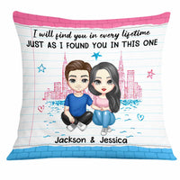 Personalized Couple Together Pillow AG33 23O31 thumb 1
