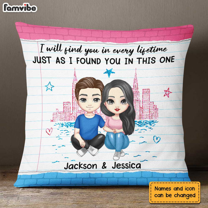 Personalized Couple Together Pillow AG33 23O31 1