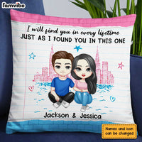 Personalized Couple Together Pillow AG33 23O31 thumb 1