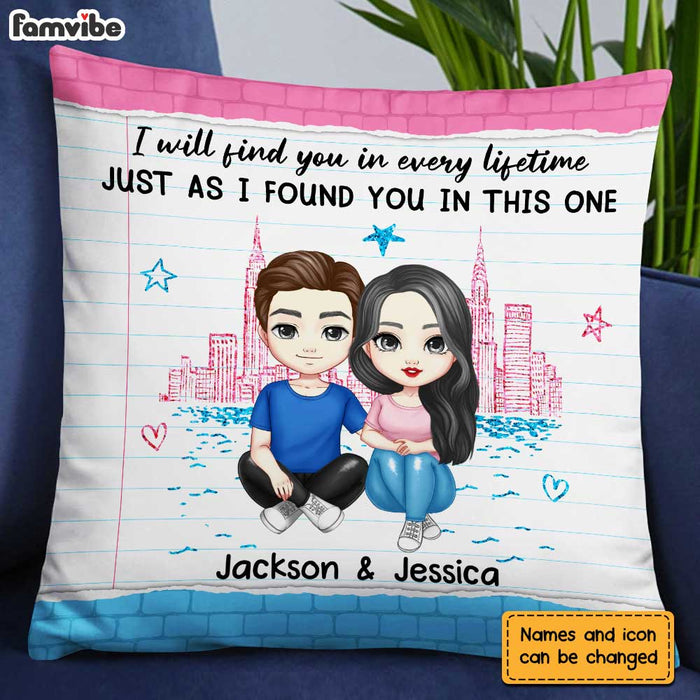 Personalized Couple Together Pillow AG33 23O31 1