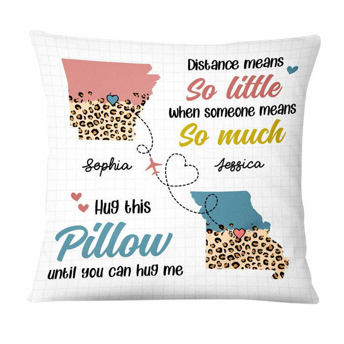 Personalized Long Distance Pillow AG142 85O47 1
