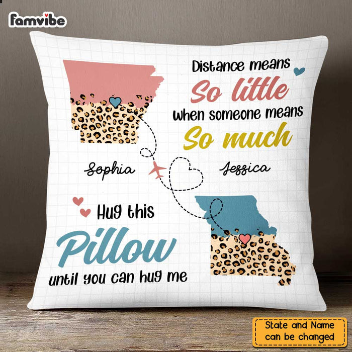 Personalized Long Distance Pillow AG142 85O47 1