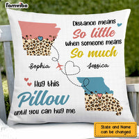 Personalized Long Distance Pillow AG142 85O47 thumb 1