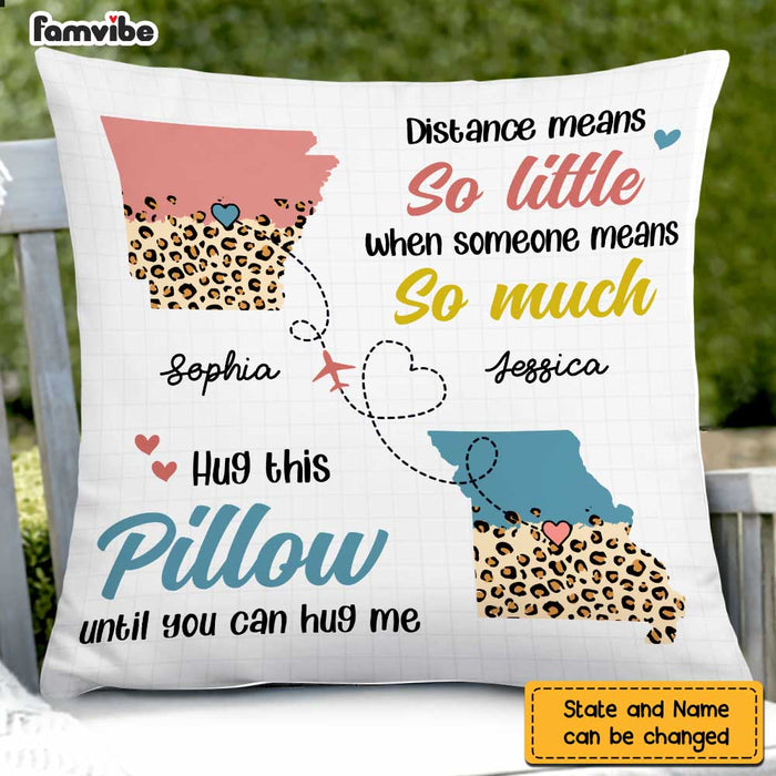 Personalized Long Distance Pillow AG142 85O47 1