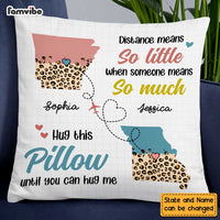 Personalized Long Distance Pillow AG142 85O47 thumb 1