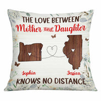 Personalized Long Distance Mom Pillow AG43 30O34 thumb 1