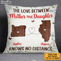 Personalized Long Distance Mom Pillow AG43 30O34 thumb 1