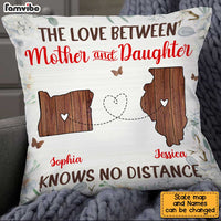 Personalized Long Distance Mom Pillow AG43 30O34 thumb 1