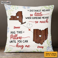 Personalized Long Distance Pillow AG44 30O53 thumb 1