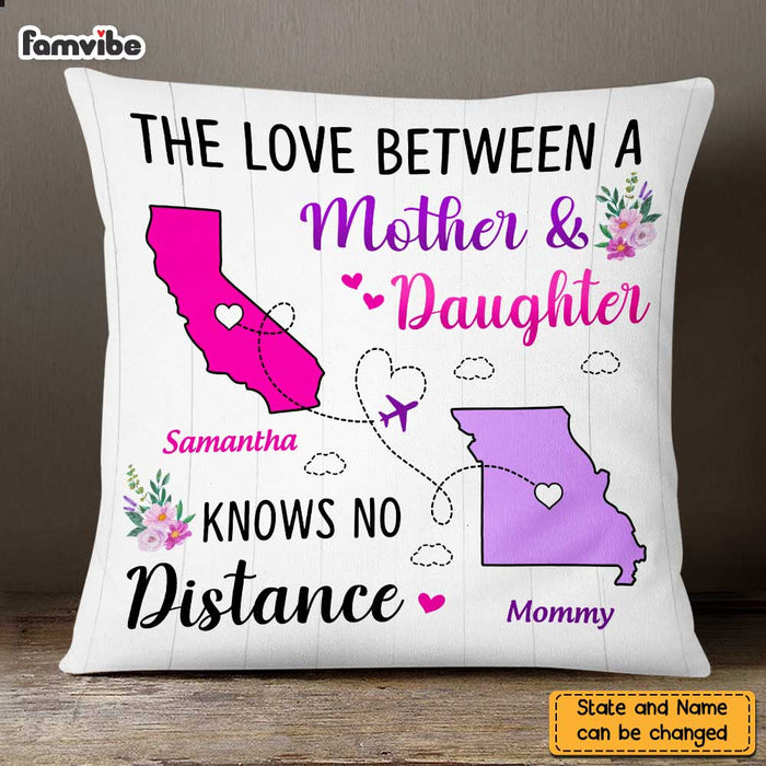 Personalized Long Distance Mom Pillow AG43 23O47 1