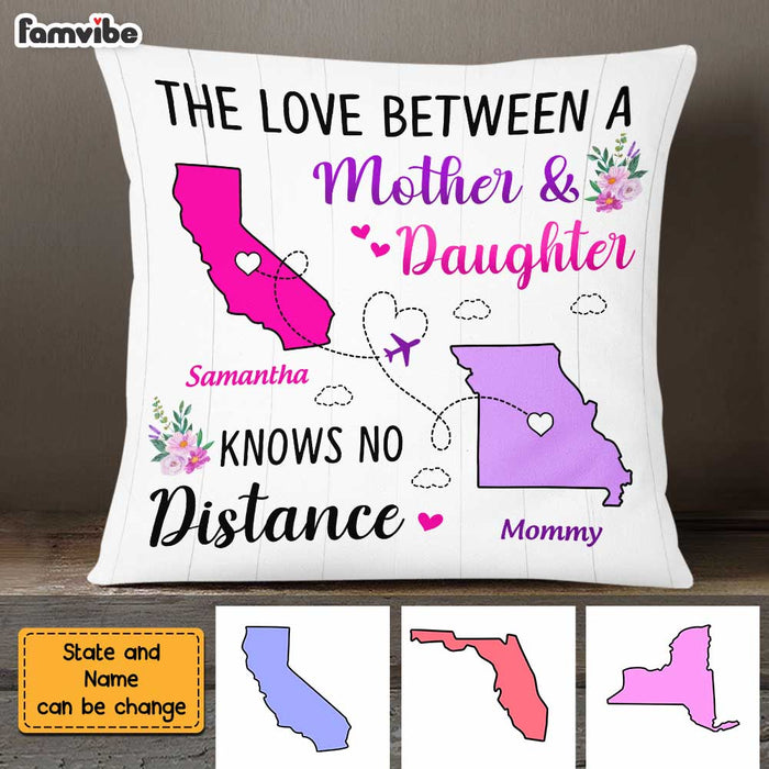Personalized Long Distance Mom Pillow AG43 23O47 1