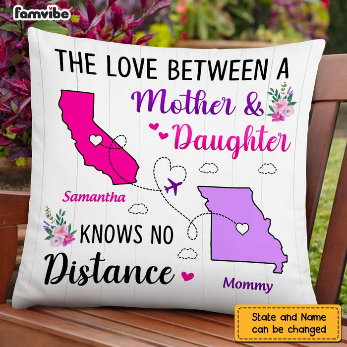 Personalized Long Distance Mom Pillow AG43 23O47 1