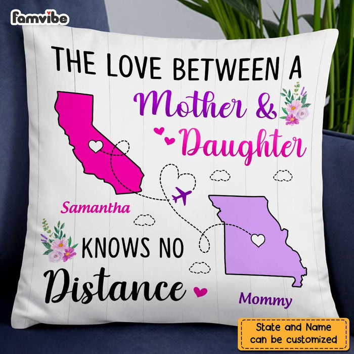 Personalized Long Distance Mom Pillow AG43 23O47 1