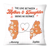Personalized Boho Daughter Long Distance Pillow AG52 85O28 thumb 1