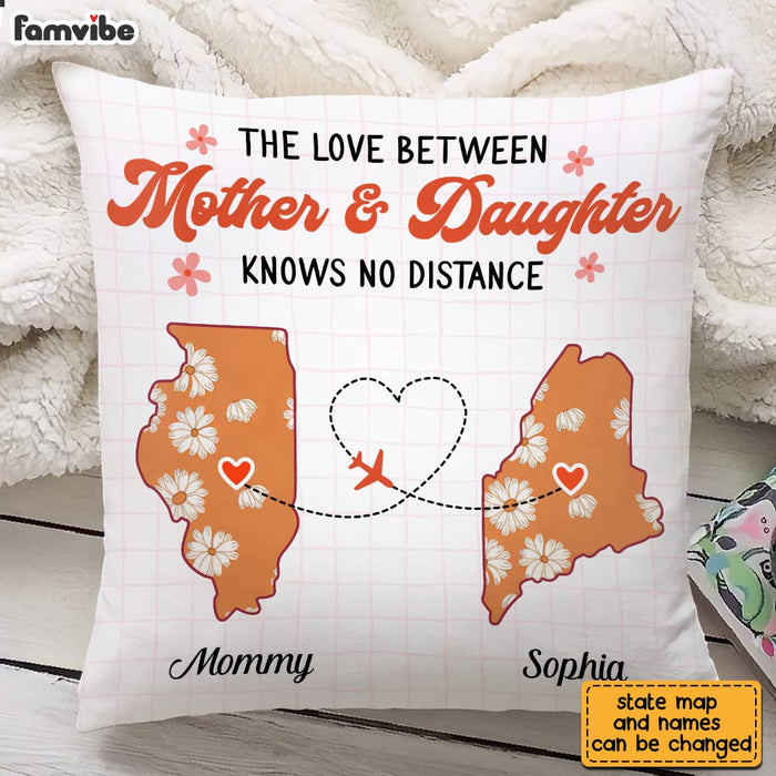 Personalized Boho Daughter Long Distance Pillow AG52 85O28 1