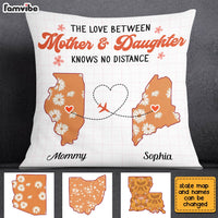 Personalized Boho Daughter Long Distance Pillow AG52 85O28 thumb 1