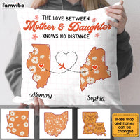 Personalized Boho Daughter Long Distance Pillow AG52 85O28 thumb 1