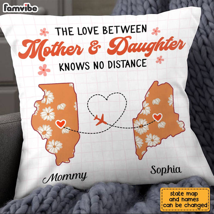 Personalized Boho Daughter Long Distance Pillow AG52 85O28 1