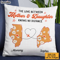 Personalized Boho Daughter Long Distance Pillow AG52 85O28 thumb 1
