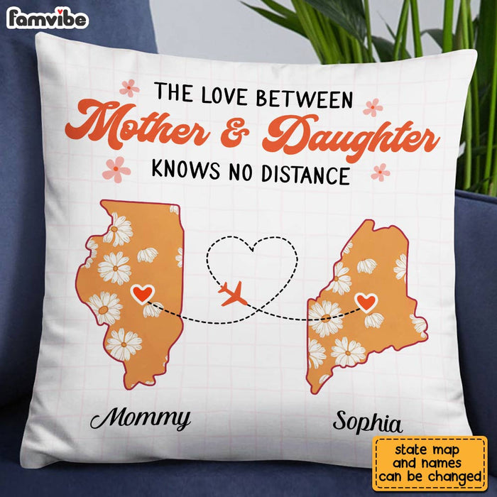 Personalized Boho Daughter Long Distance Pillow AG52 85O28 1