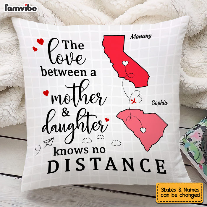 Personalized Long Distance Daughter Pillow AG52 23O53 1