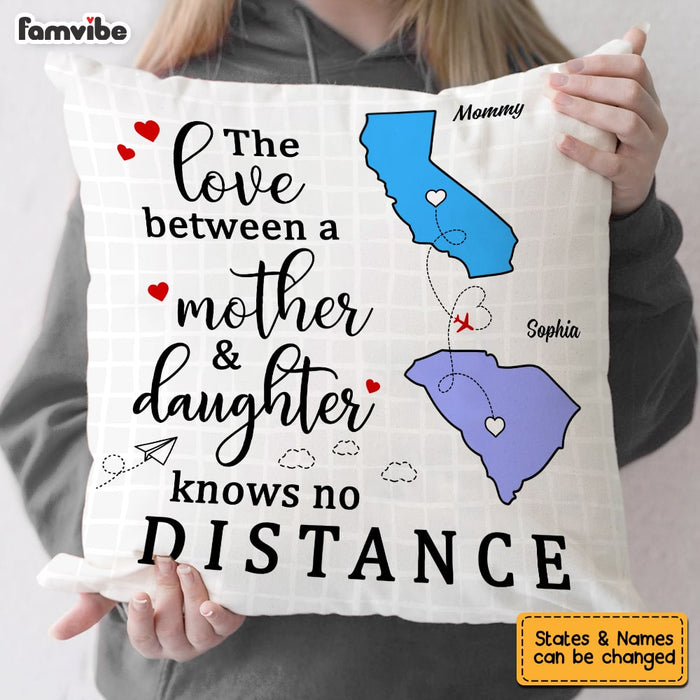 Personalized Long Distance Daughter Pillow AG52 23O53 1