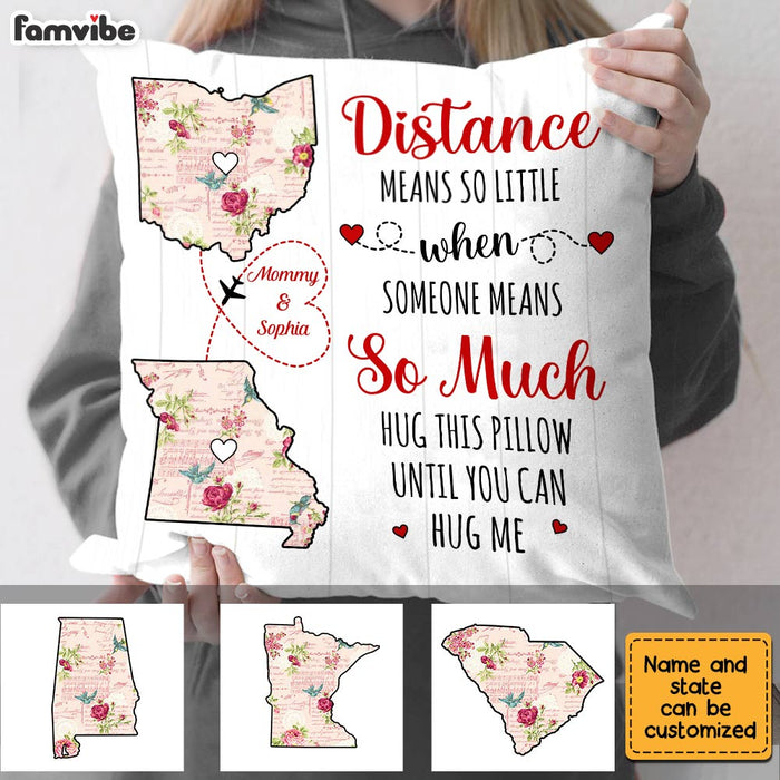 Personalized Long Distance Pillow AG62 32O28 1