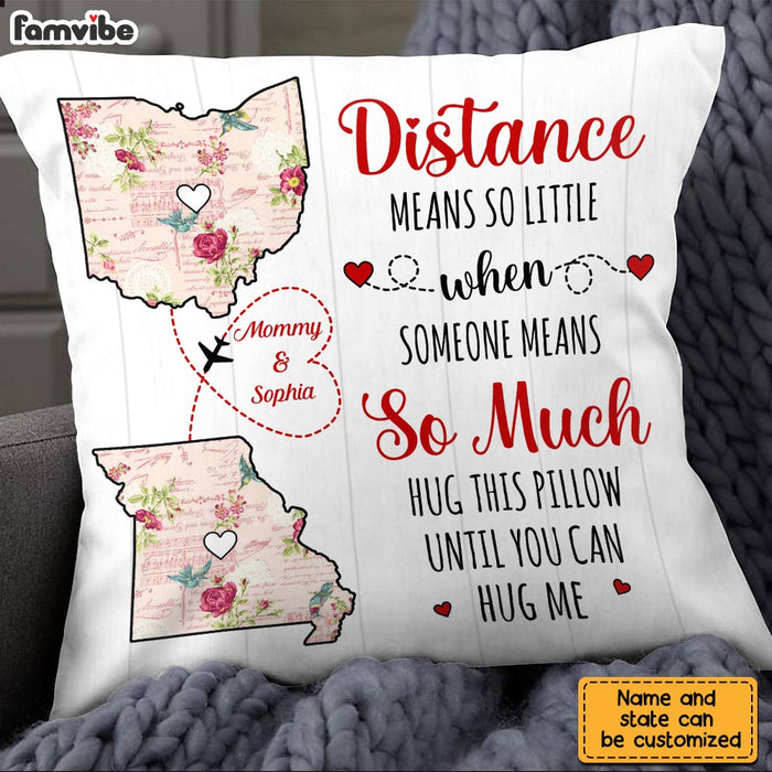 Personalized Long Distance Pillow AG62 32O28 1