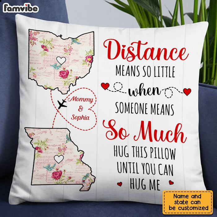 Personalized Long Distance Pillow AG62 32O28 1