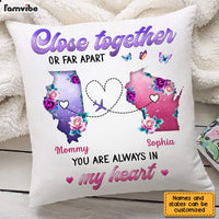 Personalized Boho Daughter Long Distance Pillow AG53 85O28 thumb 1