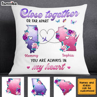 Personalized Boho Daughter Long Distance Pillow AG53 85O28 thumb 1