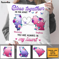 Personalized Boho Daughter Long Distance Pillow AG53 85O28 thumb 1
