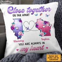 Personalized Boho Daughter Long Distance Pillow AG53 85O28 thumb 1