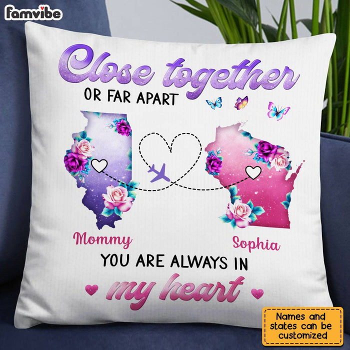 Personalized Boho Daughter Long Distance Pillow AG53 85O28 1
