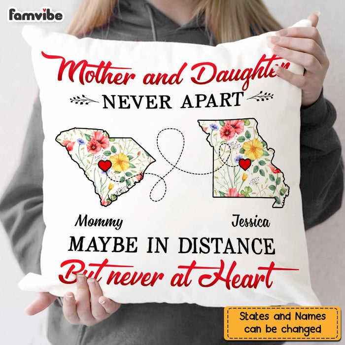 Personalized Daughter Long Distance Flower Pillow AG51 85O47 1