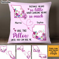 Personalized  Long Distance Pillow AG83 32O34 thumb 1