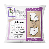 Personalized  Long Distance Pillow AG81 32O47 thumb 1