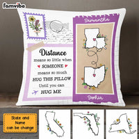 Personalized  Long Distance Pillow AG81 32O47 thumb 1