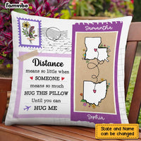 Personalized  Long Distance Pillow AG81 32O47 thumb 1