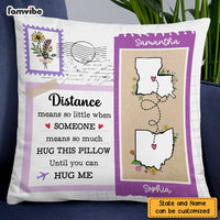 Personalized  Long Distance Pillow AG81 32O47 thumb 1