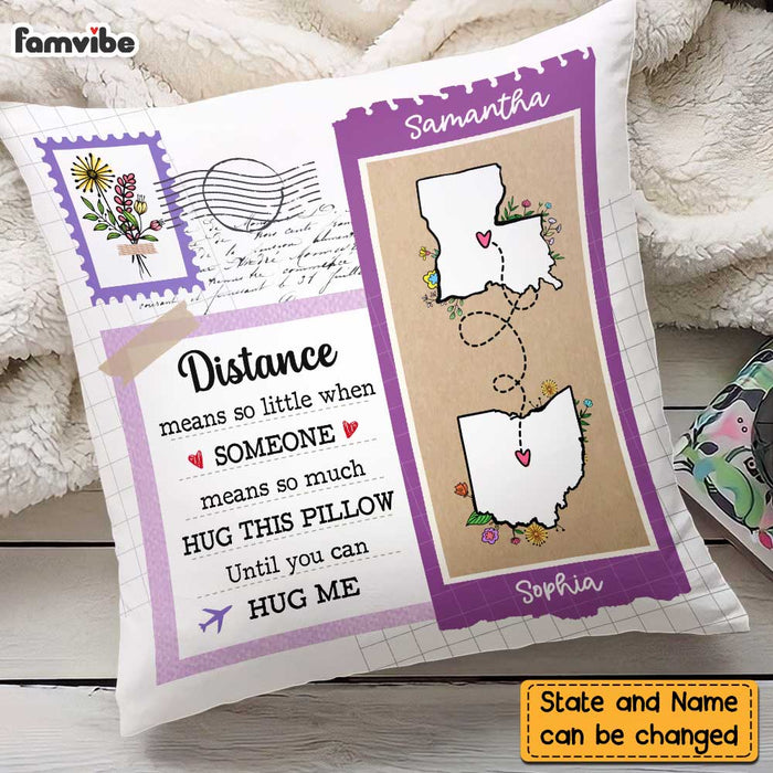 Personalized  Long Distance Pillow AG81 32O47 1