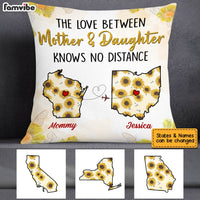 Personalized Sunflower Daughter Long Distance Pillow AG62 85O53 thumb 1