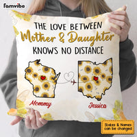 Personalized Sunflower Daughter Long Distance Pillow AG62 85O53 thumb 1