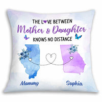 Personalized Butterfly Daughter Long Distance Pillow AG61 85O34 thumb 1